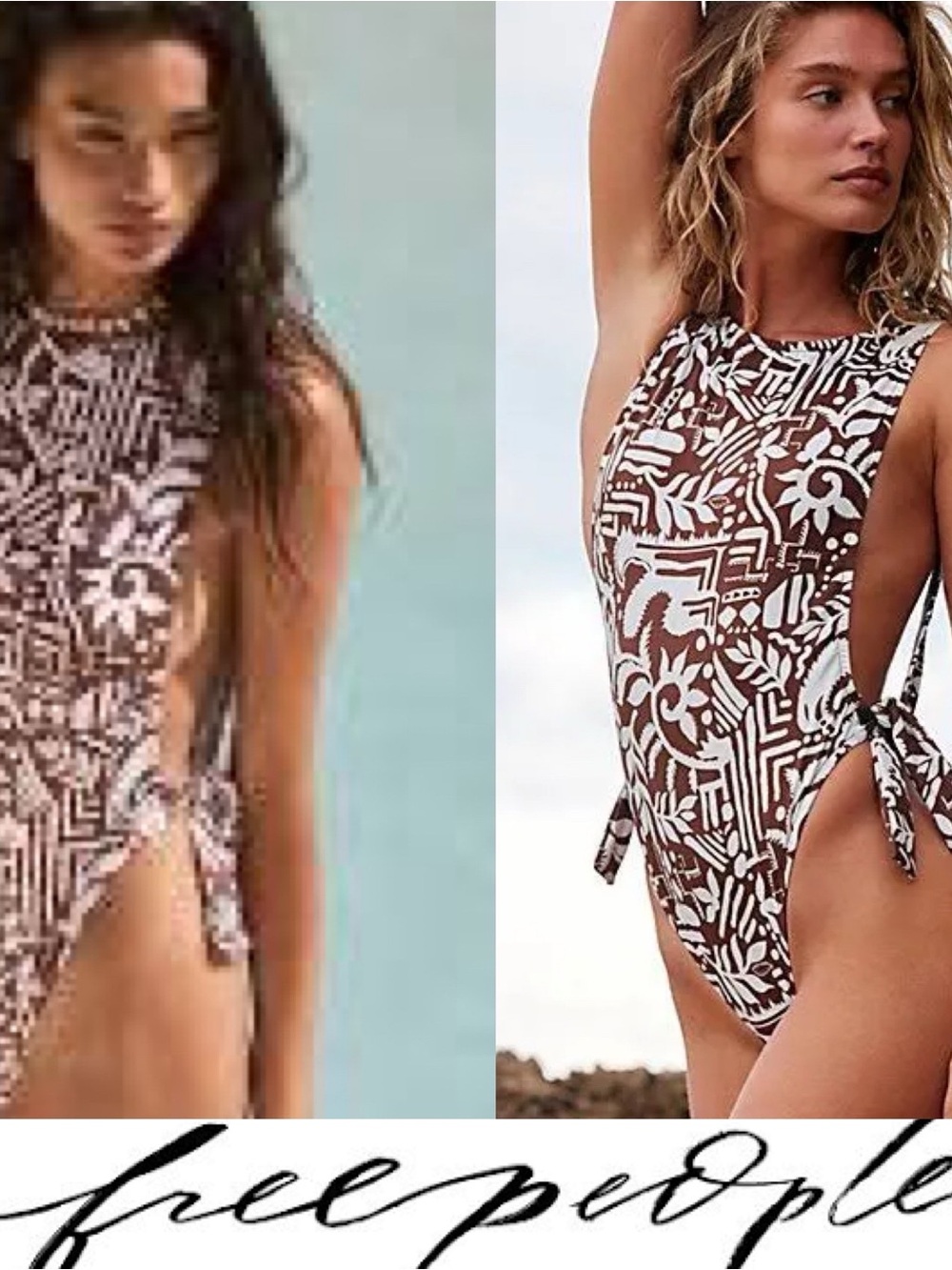 Free People The Pamela One Piece Swimsuit❤️ NWOT Size XL